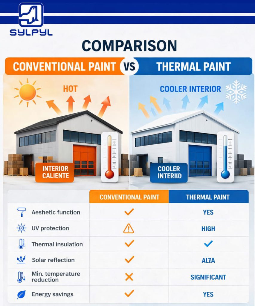 Thermal paints